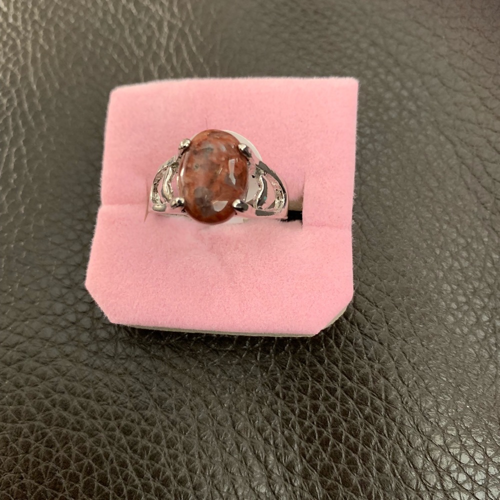 Silver plated ring